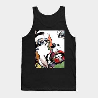 No Sympathy Rock n Roll Design Tank Top